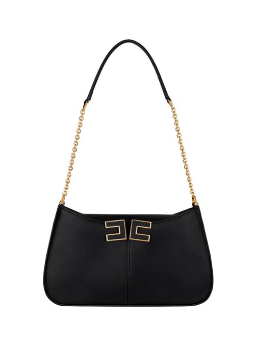 SHOULDER BAG WITH LOGO DETAIL ELISABETTA FRANCHI | BS93A61E2110 nero